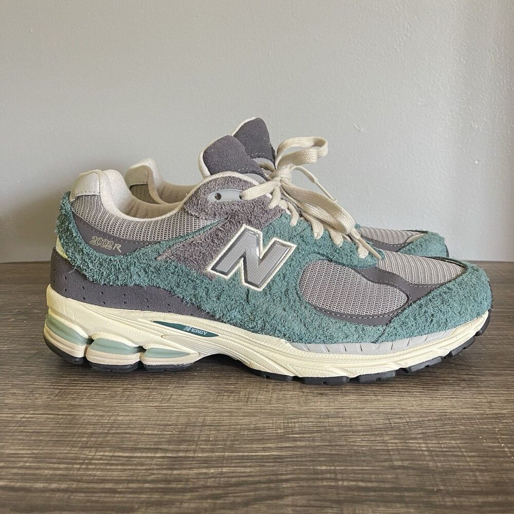 New Balance 2002R New Spruce Magnet Men Gray Green Running Shoes Sneakers Sz 10